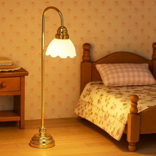 Maison poupée accessoires décoration lampadaire miniature pour cadeau