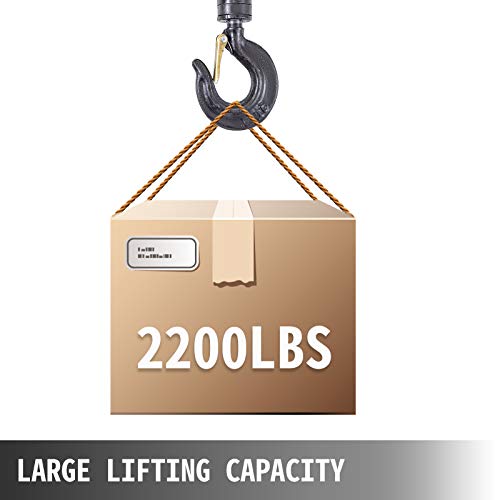 image for BestEquip Chain Hoist 2200lbs/1ton Chain Block Hoist Manual Chain Hois