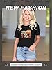 Dresswel Women Vintage 1974 T-Shirt 50th Birthday Gifts for Ladies Crew Neck Short Sleeve Retro Classic 50 Years Old T Shirts #2