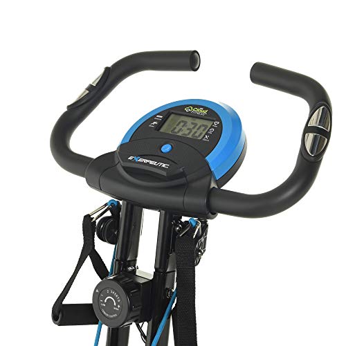 Exerpeutic Bluetooth Smart Foldable Bike with Resistance Bands and Free MyCloudFitness App, Black Folding Bike - Home Fitness Guru Exerpeutic Bluetooth Smart Foldable Bike with Resistance Bands and Free MyCloudFitness App, Black Folding Bike - Image 5