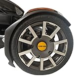 WHEEL CENTER AXLE CAPS for Can-Am Ryker | Multiple Color Options Accessory | Custom Stylish Mod for All BRP Ryker Models 600 900 Ace Rally Sport | Trike Accessories | VelociMods