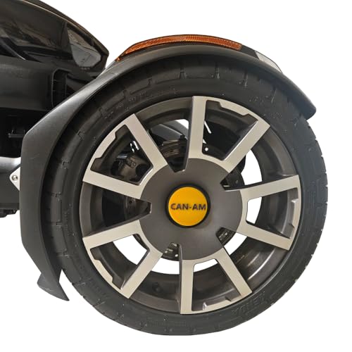 WHEEL CENTER AXLE CAPS for Can-Am Ryker | Multiple Color Options Accessory | Custom Stylish Mod for All BRP Ryker Models 600 900 Ace Rally Sport | Trike Accessories | VelociMods