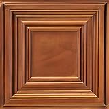 From Plain To Beautiful In Hours DCT05 Washington Square PVC 2' x 2' Lay-in or Glue-up Ceiling Tile,...