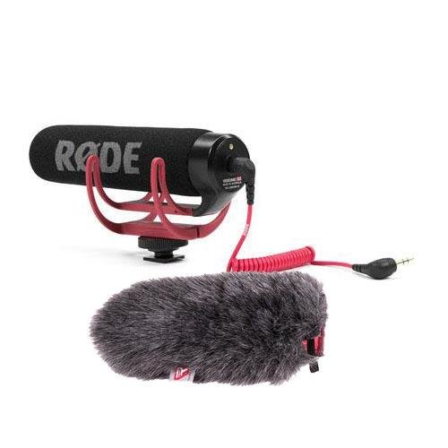 Rode VideoMic GO Lightweight On-Camera Mic Bundle w/Rycote Mini Windjammer