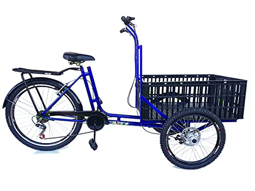 Triciclo De Carga Dianteira 7 Marchas, Valdo Bike