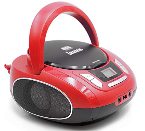 Lauson NXT966 Tragbarer CD-Player mit Bluetooth | Boombox UKW-Radio | CD-Player mit Stereolautsprecher | USB-Eingang… - Image 6