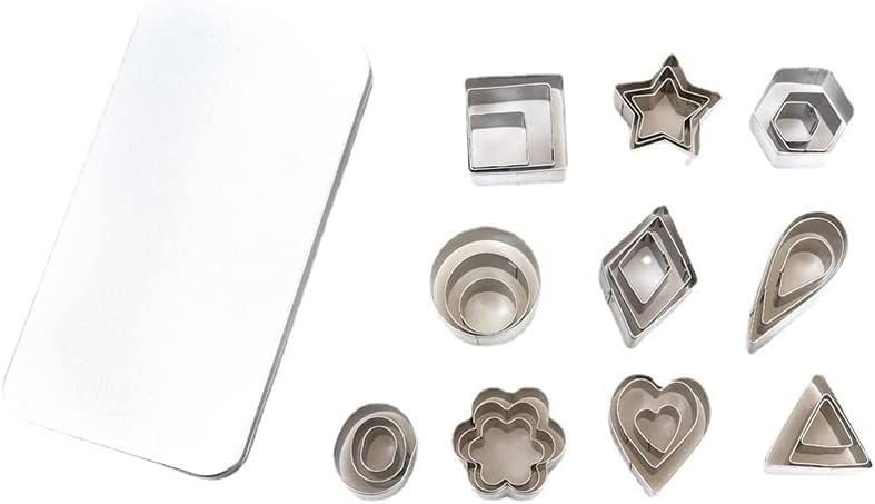 Amazon.co.jp: クッキー型 ステンレス 型抜き 30点セット 星型