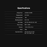 ISDT Battgo Lipo Battery Balance Charger 608AC 8A/200W AC/DC Smart Hobby Charger for 1-6S Life, Lilon, LiPo, LiHv/Pb/NiMH RC Battery Dis-charger with Detachable Power Supply, XT60 Port - Image 9