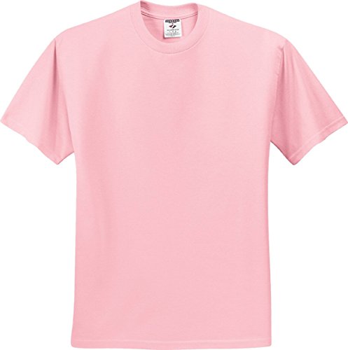 Jerzees Men's Taping T-Shirt, Classic Pink, XXXX-Large