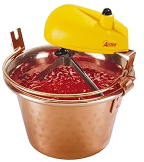 Ardes AR2480 Paiolo In Rame Per Polenta e Marmellata Porzioni Per 8/12 Persone Diametro 28 cm