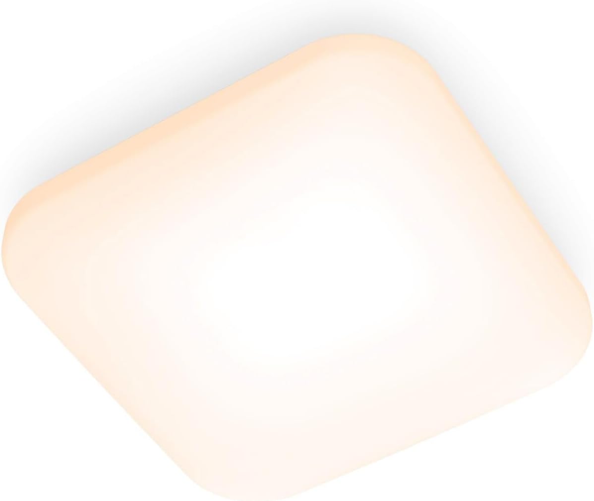PHILIPS LED Mauve CL270 12W led Ceiling Light Fixture Warm White 2700k [12W - White - Square] for Indoor Home Lighting, Living Room, Study, Office