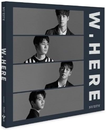 NU'EST W NEW ALBUM PORTRAIT VER. Photobook+Mini Photobook+PhotoCard+Poster On Pack K-POP Sealed