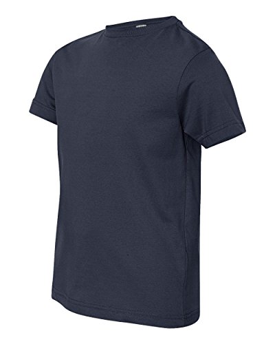 LAT Youth Fine Jersey T-Shirt, Small, Navy3