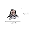 GuDeKe Edgar Allan Poe Brooch Never More Enamel Pins for Backpacks #4