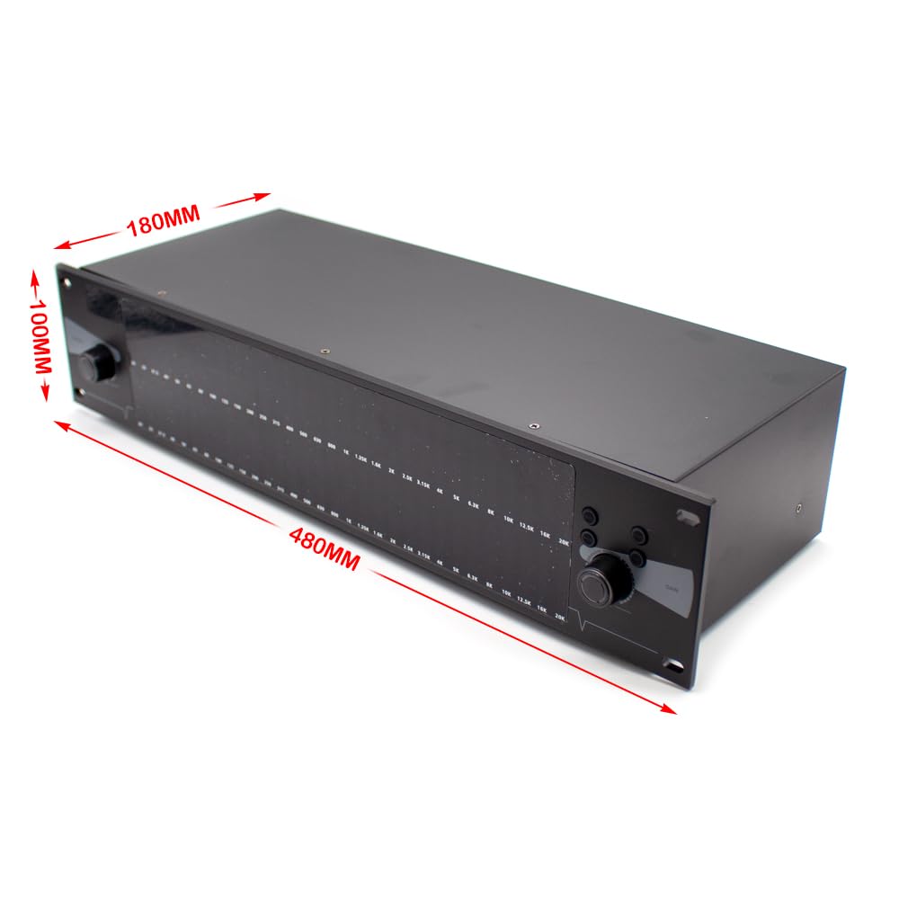 EQ-888 2HE Dual Spectrum Audio-Equalizer, Digital 31 Bands Audio Digital Effect DSP Equalizador Processor Stage KTV Sound System