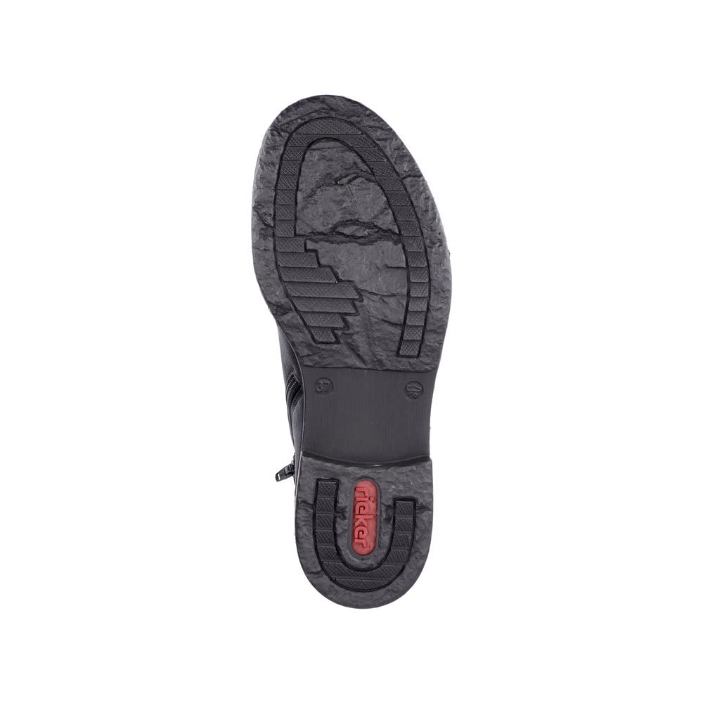 Rieker Damen Schnürstiefeletten 71202, Frauen Stiefeletten