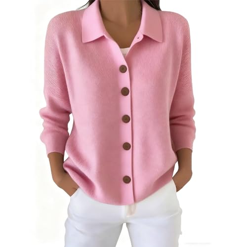 Chaqueta de punto mujer ideal para paseos casuales y estilo vaquero de diario