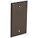 Bell Outdoor 5173-7 Bronze Single Gang Blank Switch Plate Cover