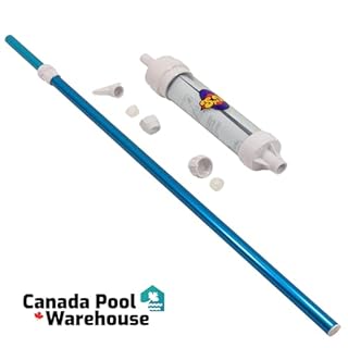 SPA VAC Hot Tub Vacuum Cleaner with Extendable Pole, Built-in Filter, No Batteries Required, for Spas and Small Pools Canadian Supplier