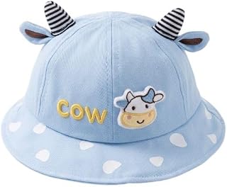 FAMWRAPZ Long Brim Cap for Kids Girls & Boys Summer Sun Beach Hat Unisex Baby Casual Holiday Cap for 2-3 Years Price In India