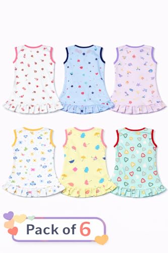 Image of Tinchuk Baby Girl's A-Line Mini Dress(Pack of 6)