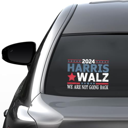 Vesvory 1658875 Kamala Harris Walz Car Decal Waterproof Kamala Car Window Bumper Sticker Pvc Double-Sided Printed Harris Waltz 2024 Election Sticker thumb #4