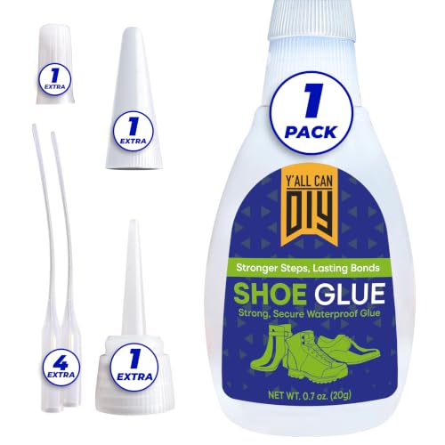 YallCanDiy Shoe Glue Heavy Duty Glue for Shoes Sneakers and Sole Repair