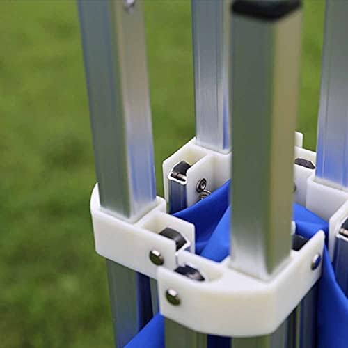 Foldable Rolling Sports Balls Cart - Versatile Storage Rack for Basketballs, Footballs, Baseball Bats, Water Bottles, Hats & More - Blue, 65x55x102cm