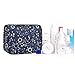 Narwey Hanging Travel Toiletry Bag Cosmetic Make up Organizer for Women and Girls Waterproof (Blue Galaxy)
