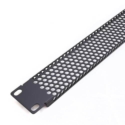 Mesh Vented 1U Blanking Placa para 19 Inch Estante Montado Datos Gabinete [1U]