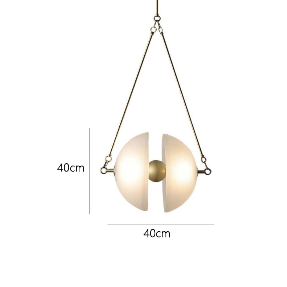 Design minimalista Art Lampada a sospensione Luce di lusso Post-lampadario LED Apparecchi di illuminazione per interni Lampade a sospensione in vetro Soggiorno Camera da letto Lampade da comodino
