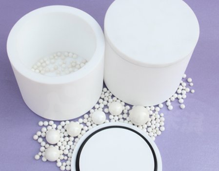 Hanchen 50 ml PTFE Laboratorio de jarra de molienda bola planetaria molino de molienda tarro, taza y cuenco