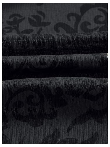 SOLY HUX Womens Fairy Bell Sleeve Top Floral Lace Tie Front Crop Cardigan Y2k4