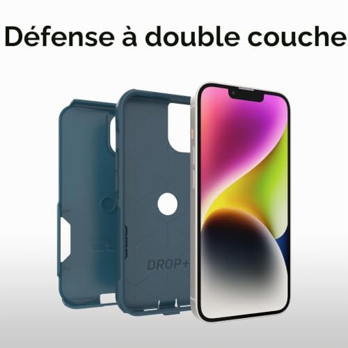 Coque iPhone 14 fine avec protection des ports OtterBox Commuter - 3