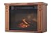 Green Peak Mini Wooden Fireplace