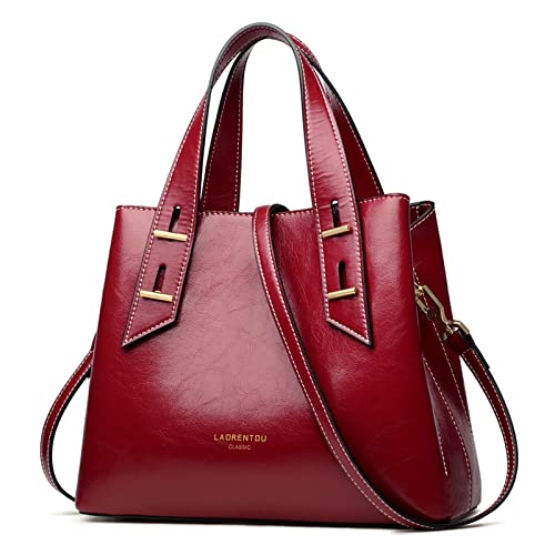 LAORENTOU Leather Satchel
