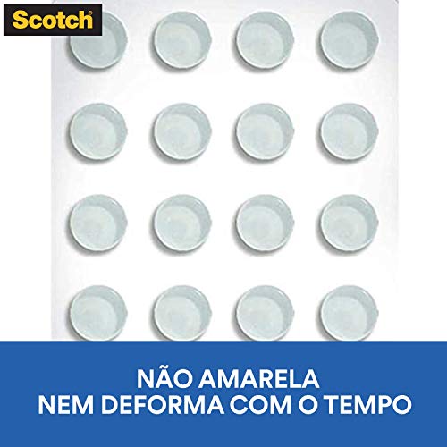 Scotch, 3M, Protetor Anti-Impacto, Redondo, Pequeno, 20 unidades