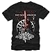 STAR WARS Men's The Force Awakens Kylo Ren Captain Phasma T-Shirt - Black - X Large