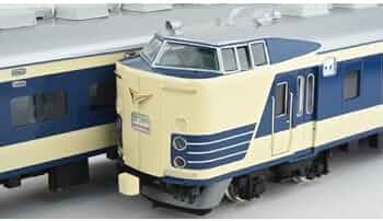 HOゲージ 581系　寝台特急電車　4両セット 581系 交直両用特急形寝台電車 4両セット HOゲージ (金属・カツミ製）