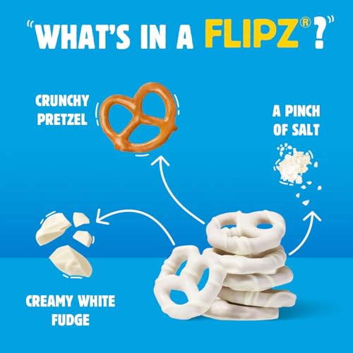 Flipz White Fudge Covered Pretzels - Pack of 3-5 oz Bags - Perfect for Snacking on the go and Stocking the Pantry - Classic Taste Everyone is Sure to Love - image 5