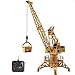 SSBH Crane Charging Sandy Land Bagger Modell Kind Fernbedienung Hebemaschine Track Baufahrzeug Spielzeug Haken Maschine Bulldozer Drahtlose Elektrische Simulation Indoor Tower Crane Boy Geschenk
