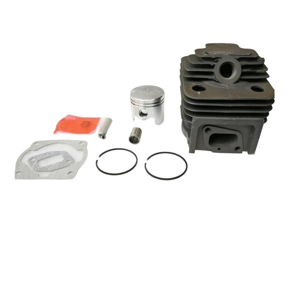 Kits de pistón de Cilindro compatibles con Motores de desbrozadora de césped de 40 mm, 44 mm, 40-5/430/TL43/TU43, CG430 y CG520, 43 CC y 52 CC, con Junta de cojinete.(52CC)