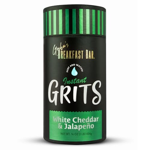 Gocha's White Cheddar & Jalapeño Instant Grits - 16oz (454