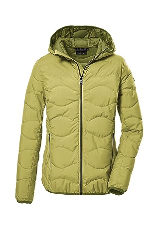 G.I.G.A. DX Femmes Veste fonctionnelle aspect duvet avec capuche/veste d'extérieur GW 21 WMN QLTD JCKT, light pistachio, 44, 39845-000
