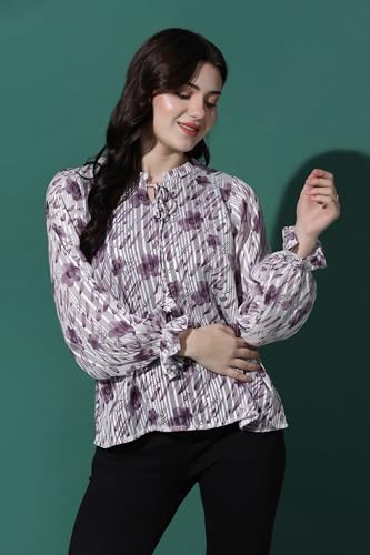 Image of Fashion Dream Women's Georgette Regular Fit Top