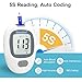 Stondon G430 Blood Glucose Monitor Kit,Blood Sugar Testing kit,Diabetes Testing Kit, Blood Glucose Meter, 100 Glucometer Strips, 100 Lancets, Test Strips Blood Sugar Meter Glucometer,HCT for Home Use