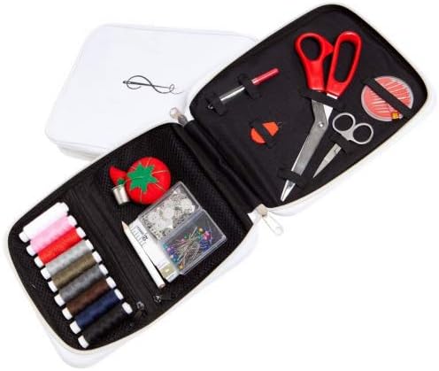 Best Professional Sewing Kit + Free Bonus EBOOK - Space Efficient Sewing Basket Alternative Offers 100 Premium Sewing Accessories
