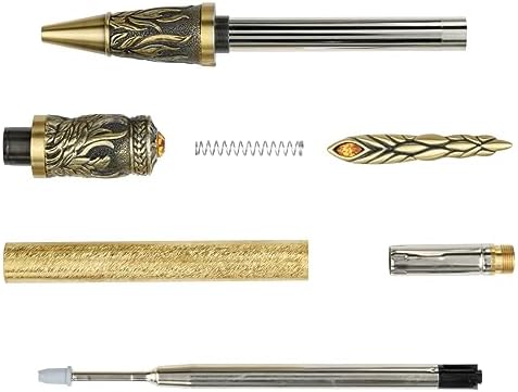Penn State Industries PKGAPENAC Gatsby Twist Ballpoint Pen Kit Woodturning Project 3 Antique Copper