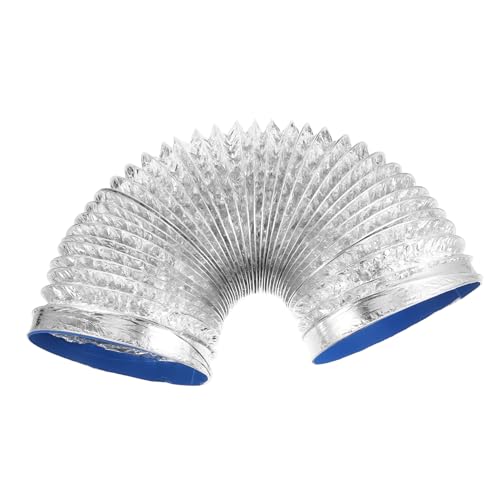 OSALADI Belüftungsschlauch 180 Mm Durchmesser Aluminiumfolienkanal Nicht Isolierter Abluftschlauch Für Klimaanlagen Küche Und Bad