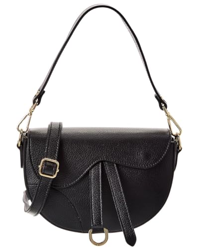 Ayla Leather Saddle Bag